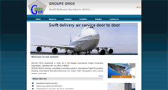 Desktop Screenshot of groupeoros.com